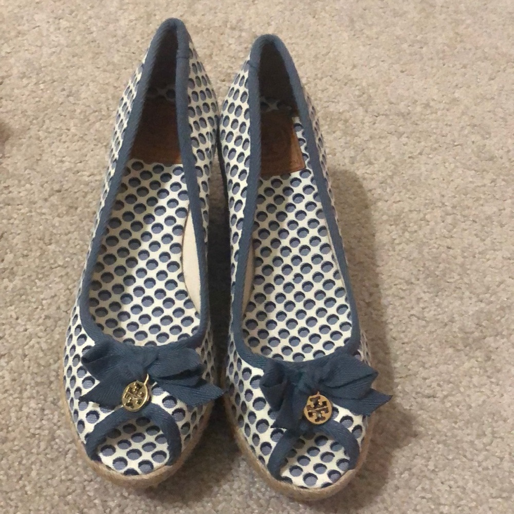 Tory Burch womens wedges size 9B